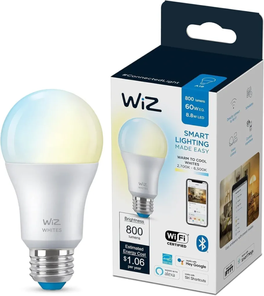 WiZ Foco Inteligente A19 8.8W