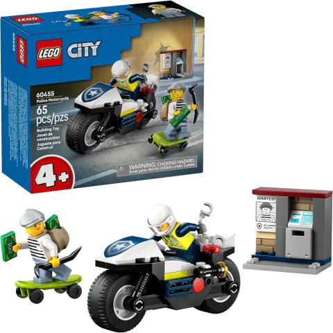 LEGO City Persecución en Moto de Policía