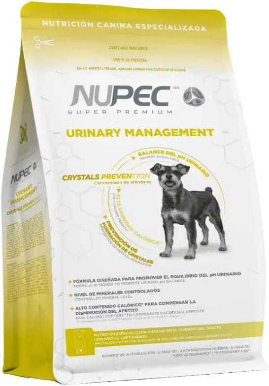 Nupec Alimento para Perro Urinary Management 2 Kg