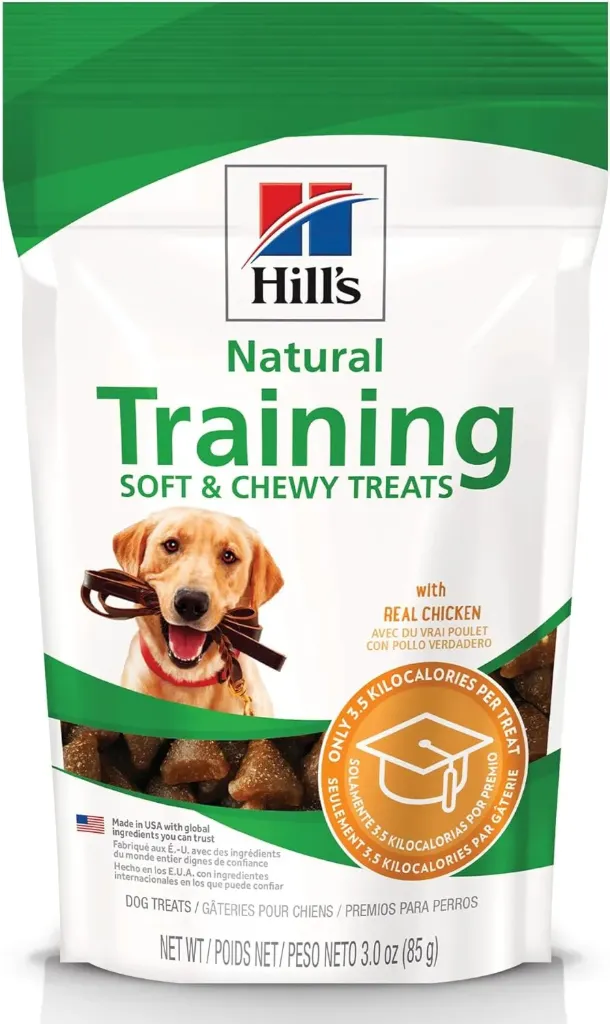 Hill's Natural Training Soft and Chewy Treats, Premios De Entrenamiento para Perros, 90 G