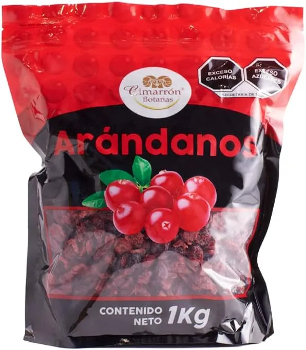 Cimarron Botanas Arándano Deshidratado Natural 1kg