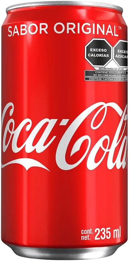 Coca-Cola Original 12 Pack Refresco Lata 235 ml cada uno.