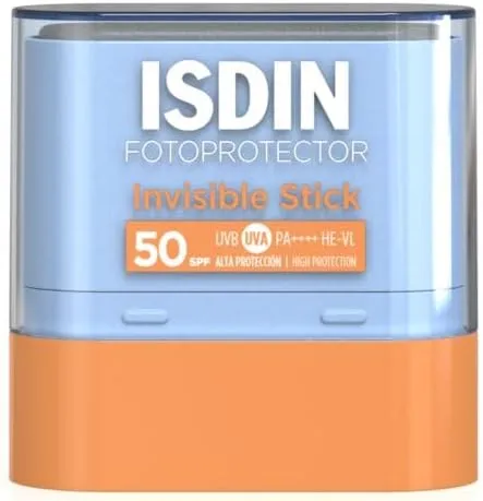 Isdin Fotoprotector En Barra Acabado Invisible Spf 50, 10gr