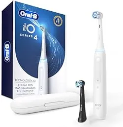 Oral B iO Series 4, Cepillo de Dientes Eléctrico, Cabezal Redondo