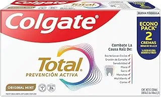 2 paquetes de Colgate Total Original Mint, Pasta Dental