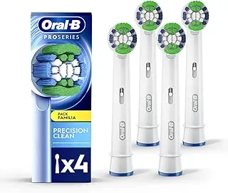 Oral-B Precision Clean, Cabezal Redondo de Repuesto para Cepillo Eléctrico, 4 Unidades