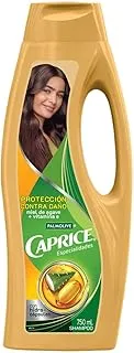 2 paquetes de Caprice Shampoo Especialidades Reparación contra el Daño 750 ml.